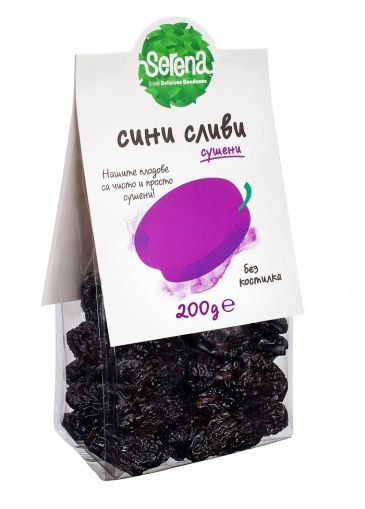 Dried 100% NATURAL pitted prunes-200g