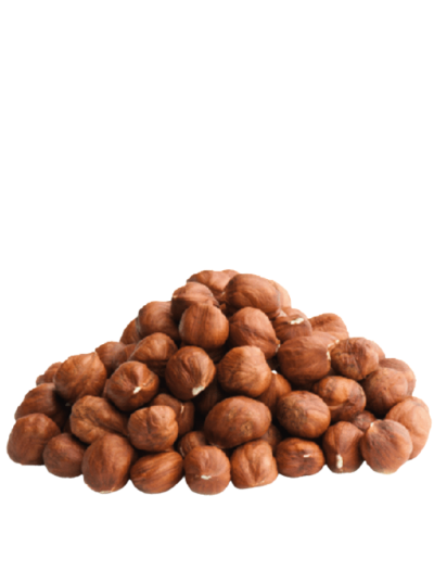 Hazelnuts, with peel, raw, 400 g