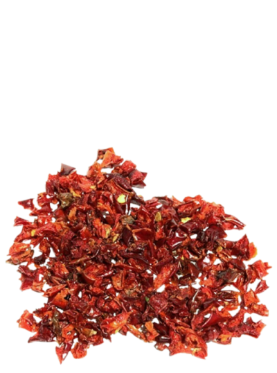 Dried 100% NATURAL sweet peppers PIECES-100g